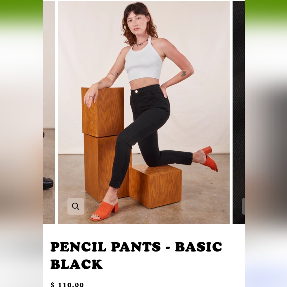 Big Bud Press Pencil Pants - Basic Black